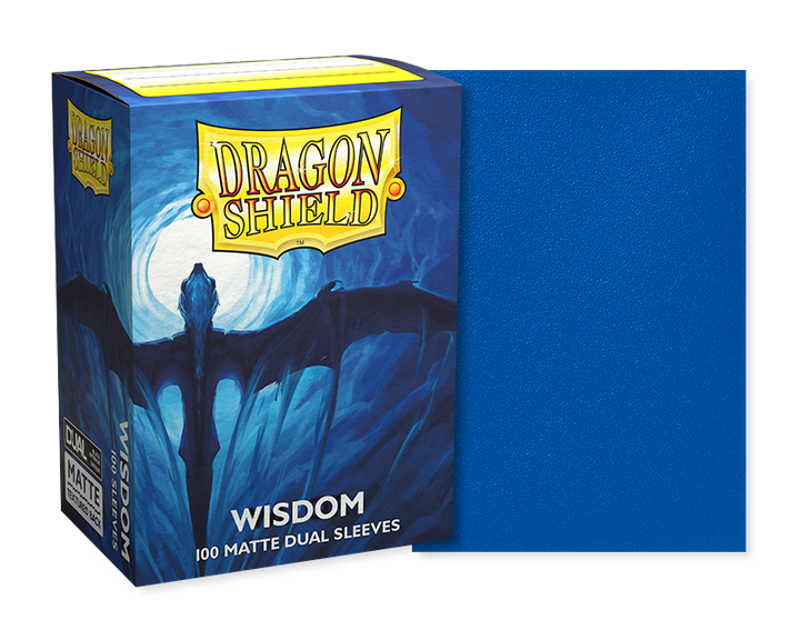 Dragon Shield Sleeves: Wisdom Standard Dual Matte (Box Of 100)