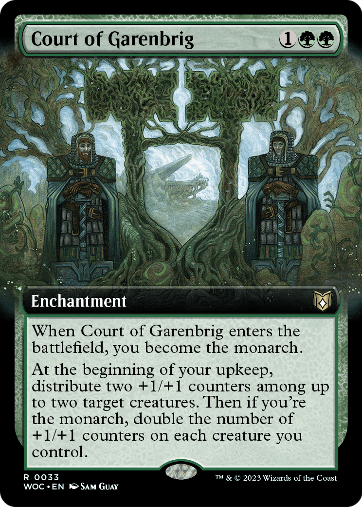 Court of Garenbrig (Extended Art) - Commander: Wilds of Eldraine (WOC)
