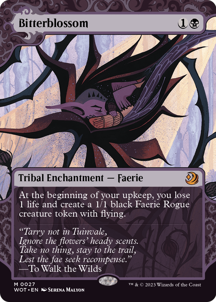 Bitterblossom - Wilds of Eldraine: Enchanting Tales (WOT)