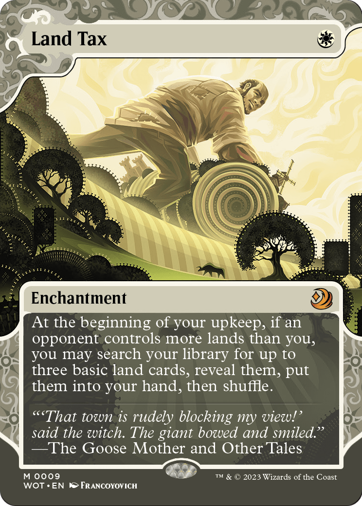Land Tax - Wilds of Eldraine: Enchanting Tales (WOT)
