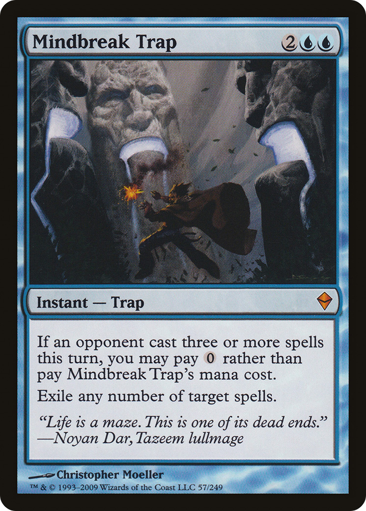 Mindbreak Trap - Zendikar (ZEN)