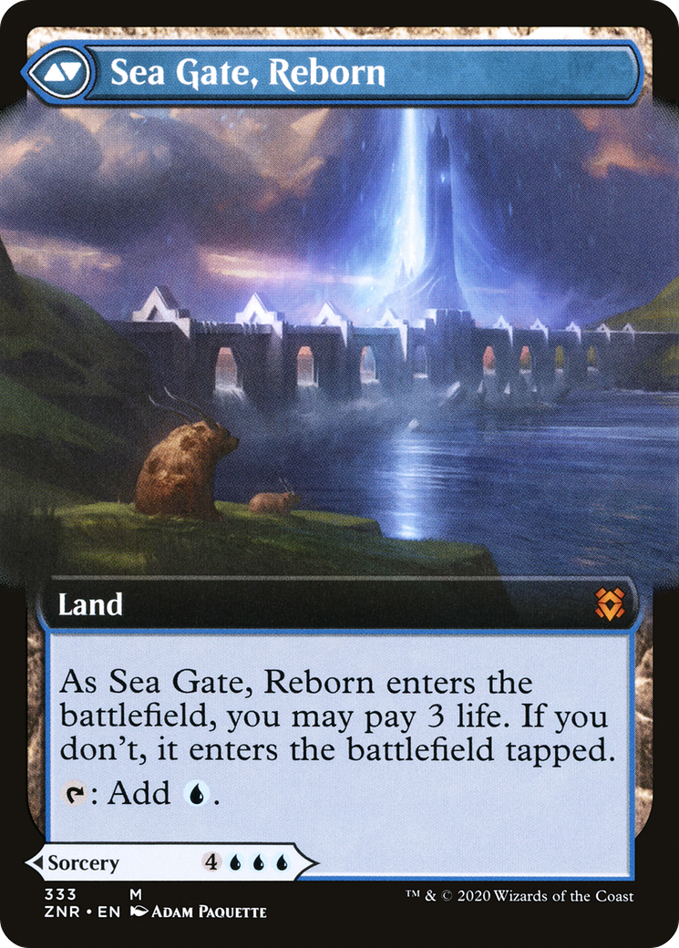 Sea Gate Restoration (Extended Art) - Zendikar Rising (ZNR)