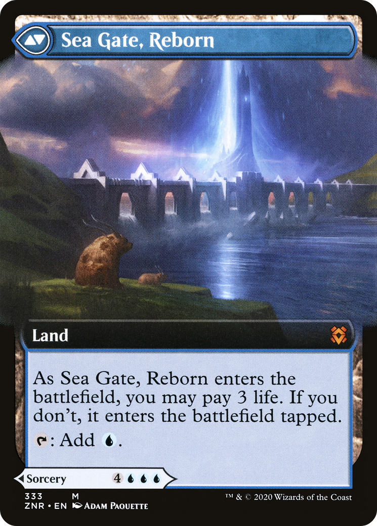 Sea Gate Restoration (Extended Art) - Zendikar Rising (ZNR)