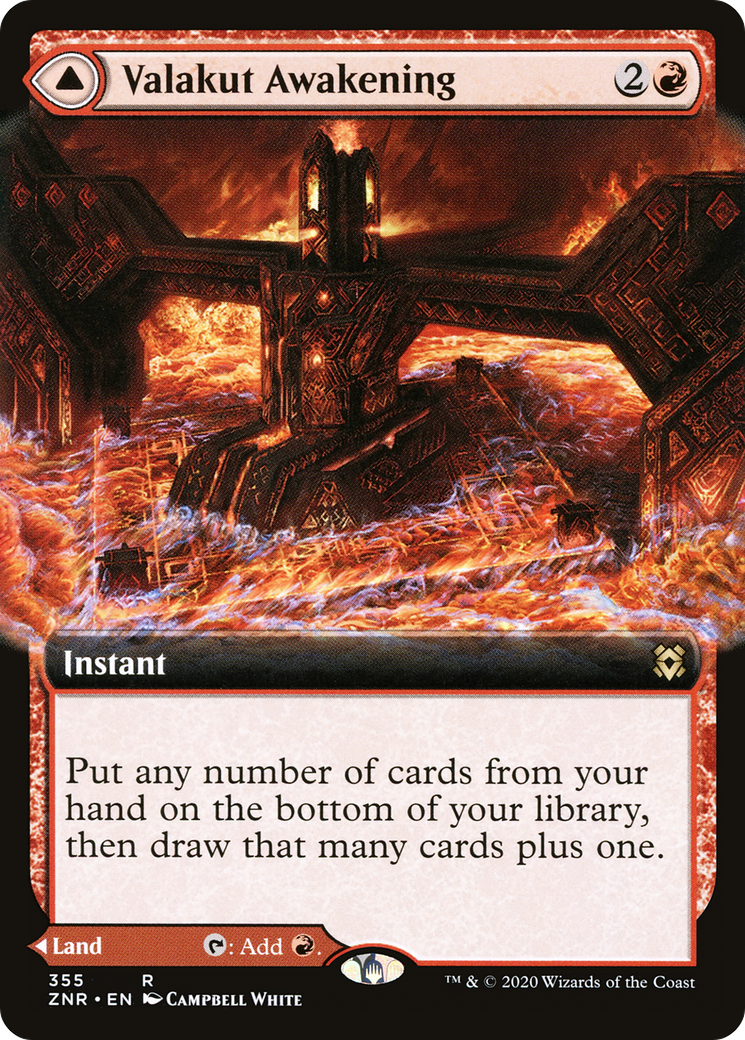 Valakut Awakening (Extended Art) - Zendikar Rising (ZNR)